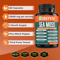 Sea Moss Capsules by Bebefen