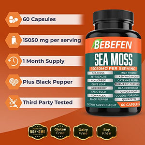Sea Moss Capsules 15050mg Back to results supps247