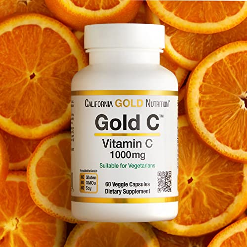 California Gold Nutrition Gold C1,000 mg, 60 Veggie Capsules Back to results Amazon  - Image 4