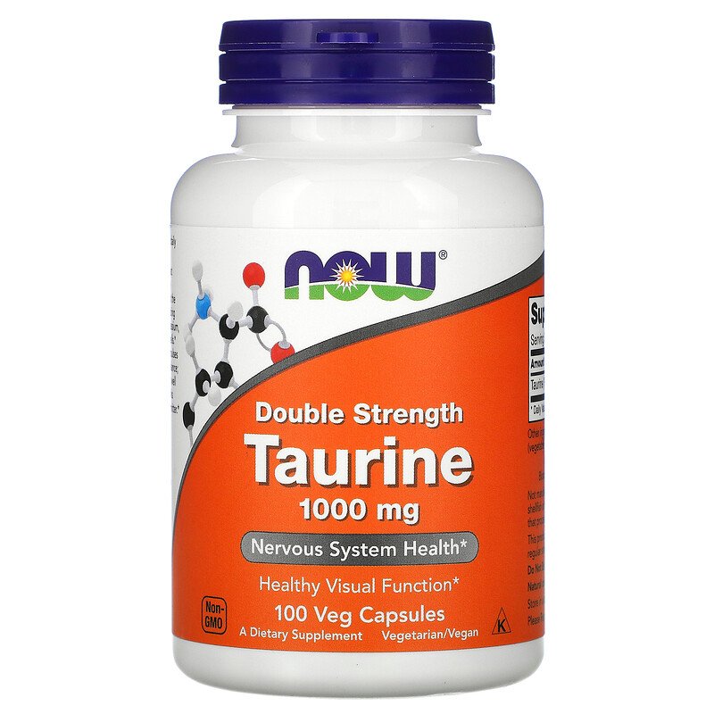 Taurine 1000mg BY NOW FOODS General Not specified - Image 1