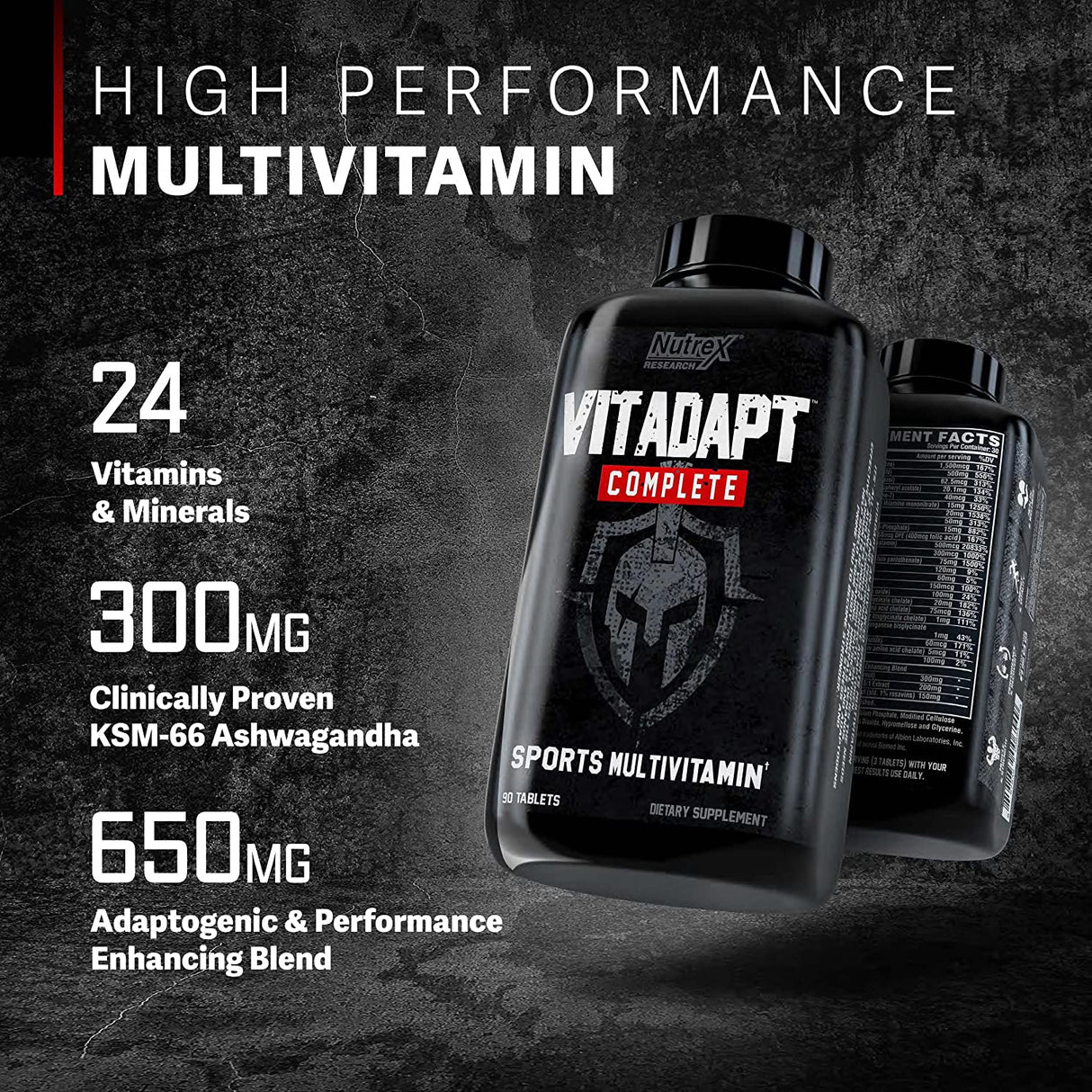 Nutrex Research Vitadapt 90 Tablets General NUTREX