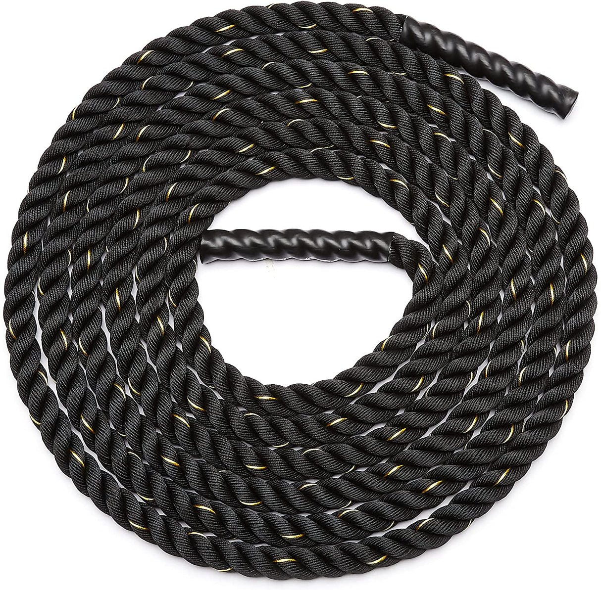 Basics Battle Exercise Training Rope, 1.5/2in Diameter, 40ft Length BATTLE Ropes supps247 