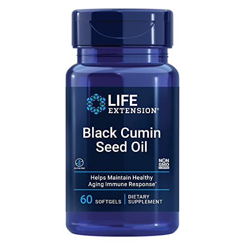 Life Extension Black Cumin Seed Oil, 60 softgels Back to results supps247  - Image 1