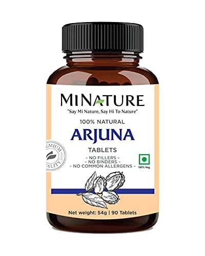 Arjuna Tablets by mi Nature -90 Tablets, 1000mg Multivitamins & Minerals supps247 