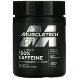 Muscletech, Platinum 100% Caffeine, 220 mg, 125 Tablets