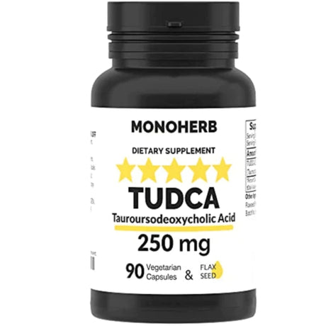 Monoherb TUDCA 250 mg with Flax Seed General Not specified 