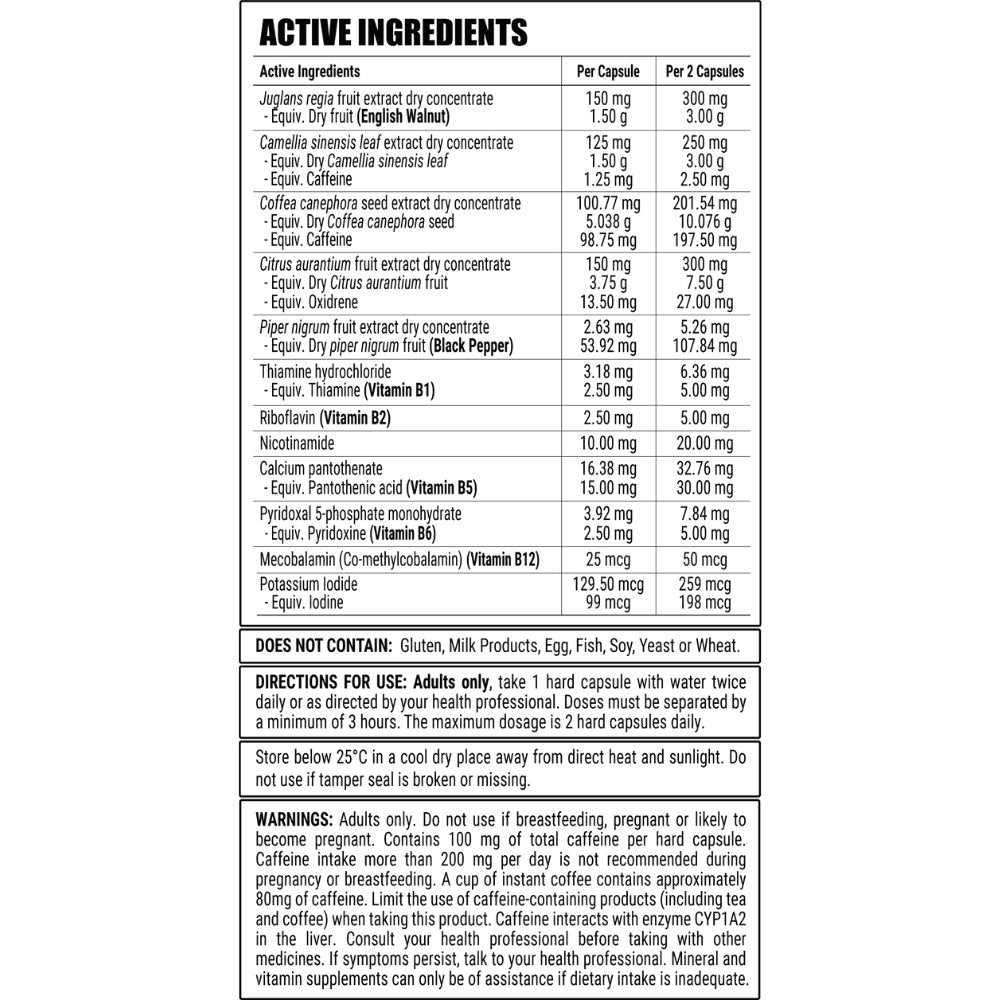 Uppers by Faction Labs (60caps) supps247