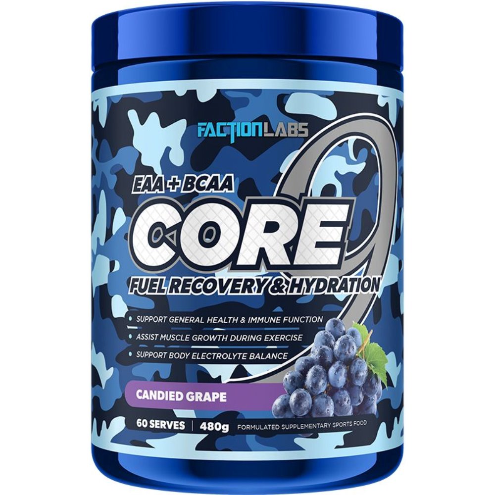 CORE 9 EAA By Faction Labs supps247 Candied Grape-Supps247