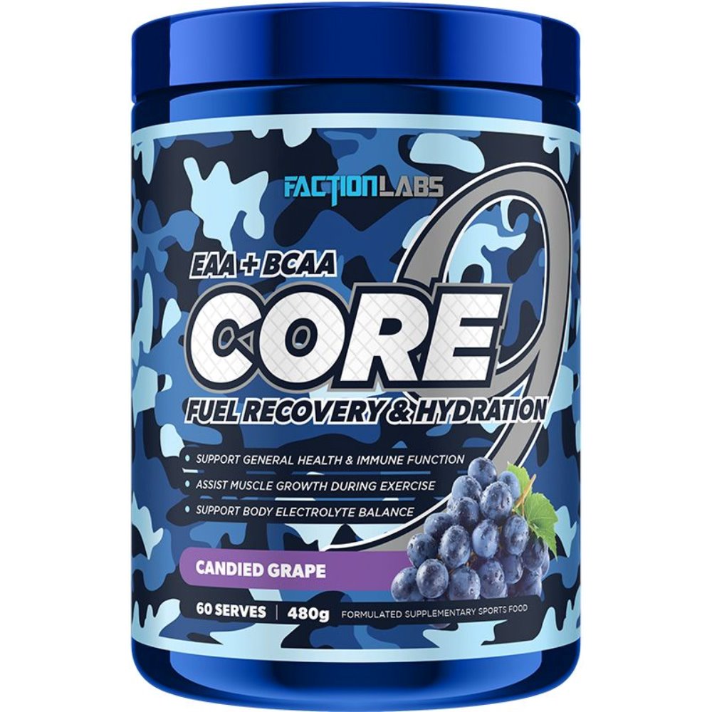CORE 9 EAA By Faction Labs supps247 Candied Grape-Supps247