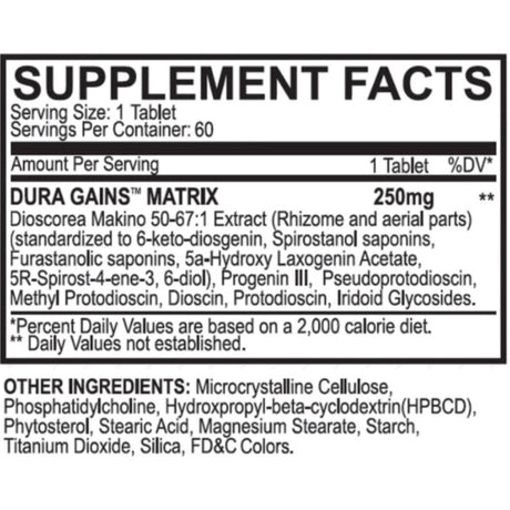 Black Magic Dura Gains supps247