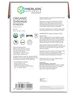 Shikakai Powder by Merlion Naturals Acacia concinna Back to results supps247