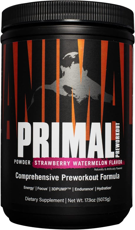 Animal Primal Muscle Hydration + Pre workout Powder Strawberry Watermelon General UNIVERSAL NUTRITION 