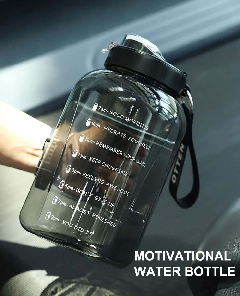 Water Bottle with Time Marker Back to results supps247 - Image 37