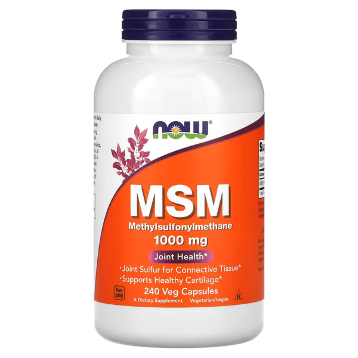 MSM 1000mg by NOW supps247