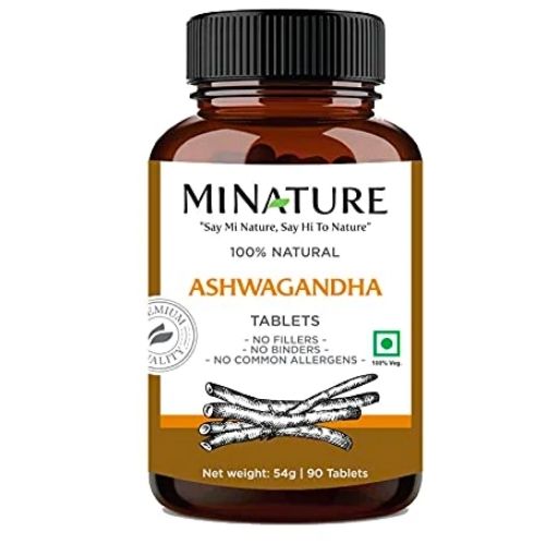 Ashwagandha Tablets- 90 Tablets, 1000 mg Vitamins & Supplements SUPPS247 