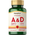 Vitamin A & D, (10,000 IU /1,000 IU) | 250 Quick Release Softgels
