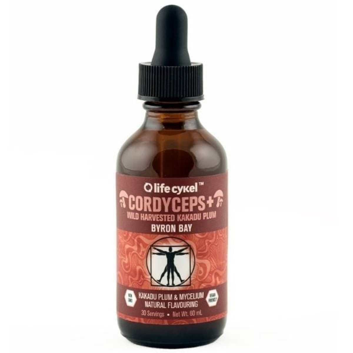 life cykel Cordyceps+ Liquid Extract General Life Cykel 120ml - Image 1