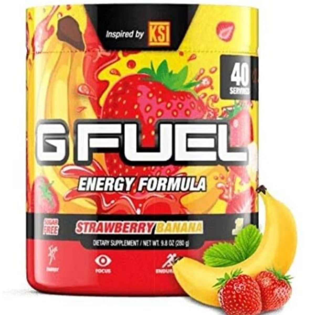 G FUEL | ENERGY FORMULA | 40 SERVES General supps247Springvale Tropical Rain - Image 1