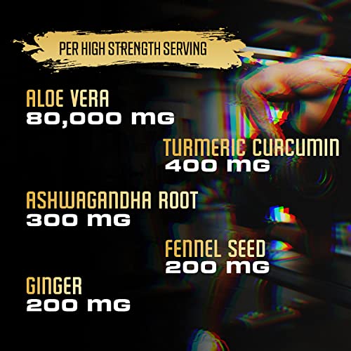 Aloe Vera Extract Capsules 81100mg Aloe Vera supps247 - Image 3