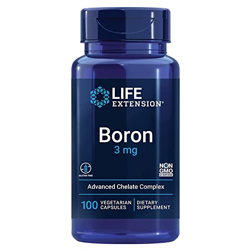 Life Extension Boron 3 Mg 100 vegetarian capsules Back to results Amazon - Image 1