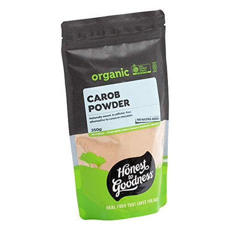 Honest to Goodness Organic Carob Powder, 350 g Spices & Seasonings supps247 