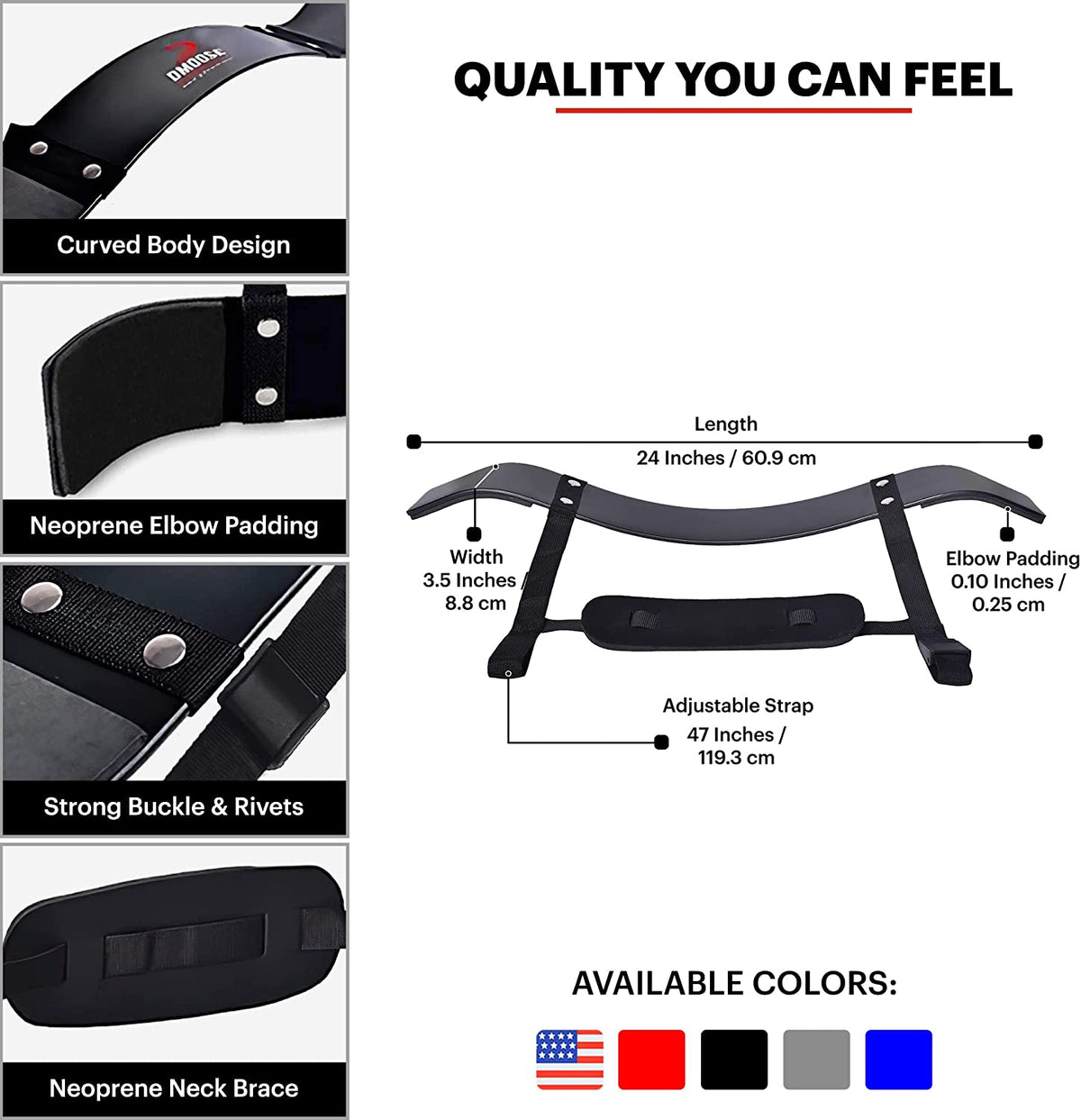 Arm Blaster for Biceps Triceps Exercise & Fitness supps247 - Image 11