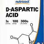 Nutricost D-Aspartic Acid Powder 300G - Pure D Aspartic Acid Back to results supps247