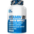 Evlution Nutrition Vitamin D3, 5000 IU 120 Servings Supps247