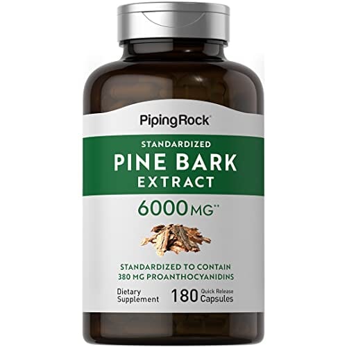 Piping Rock Pine Bark Extract Capsules 6000 mg Back to results Amazon