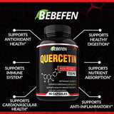 Quercetin by bebefen - 7050mg Formula Pills with Black Pepper Extract immune booster supps247