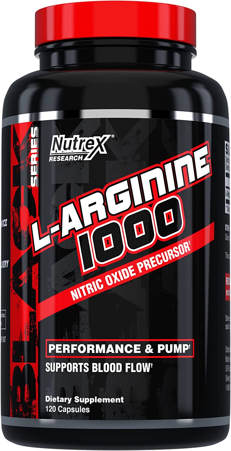 Nutrex L Arginine 1000mg | Nitric Oxide Supplement General NUTREX