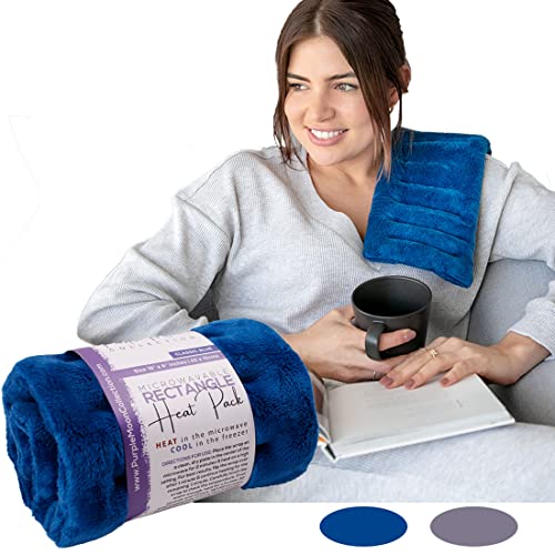 Microwave Heat Pack for Targeted Pain Relief - 40x15cm GENERAL HEALTH supps247 Blue - Image 1