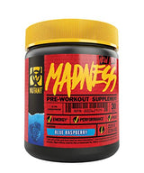 Mutant Madness Sugar-Free Pre-Workout Powder ­ Back to results supps247 Blue Raspberry 