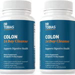 Dr. Tobias Colon 14 Day Cleanse, Advanced Gut Cleanse Detox for Women & Men with Cascara Sagrada, Psyllium Husk & Senna Leaf, Non-GMO Colon Cleanse, 28 Capsules (1-2 Daily) Detox & Cleanse Amazon 