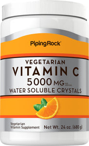 Vitamin C Powder, 5000 mg -131 Servings by Piping rock General Not specified 